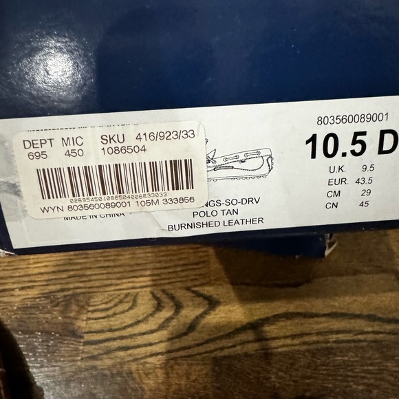 Men's Ralph Lauren Polo loafers size 10.5 - Picture 4 of 4